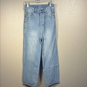 Vintage Faded Blue Denim Jeans N.A.